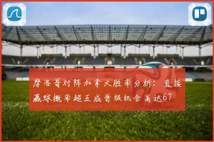 摩洛哥对阵加拿大胜率分析：直接赢球概率超五成晋级机会高达67